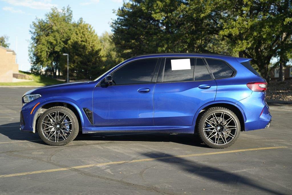 Marina Bay Blue Metallic 2021 BMW X5 M SUV / Crossover All-Wheel Drive Automatic