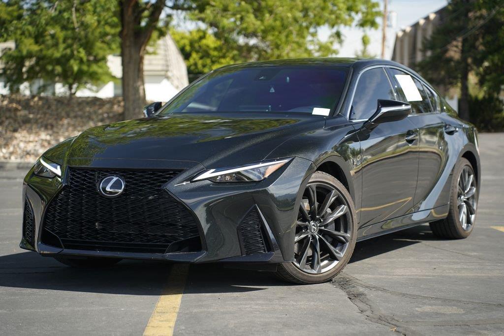 Black (Caviar) 2025 Lexus IS Sedan All-Wheel Drive Automatic