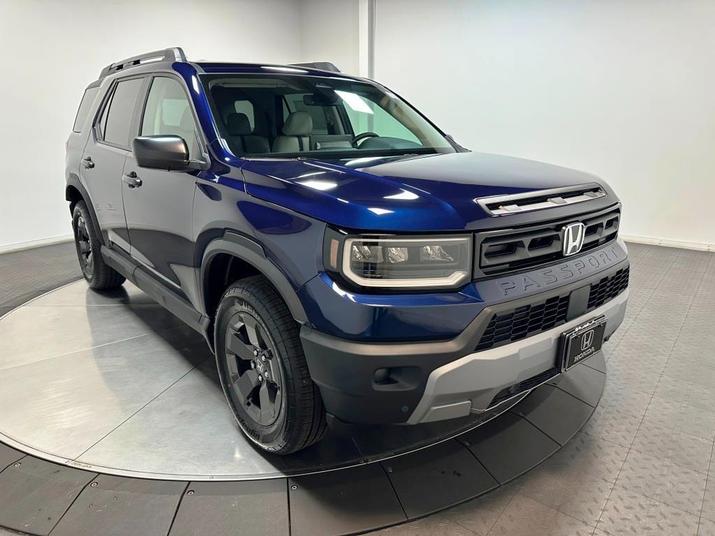 2026 Honda Passport RTL Towing - Obsidian Blue Pearl exterior view 2