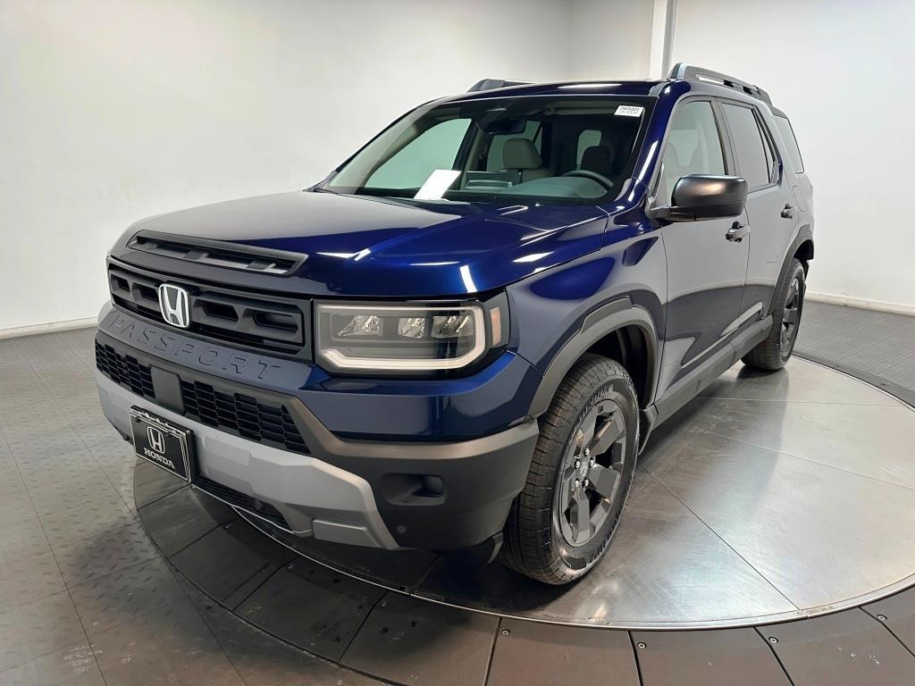 2026 Honda Passport RTL Towing - Obsidian Blue Pearl exterior view 4