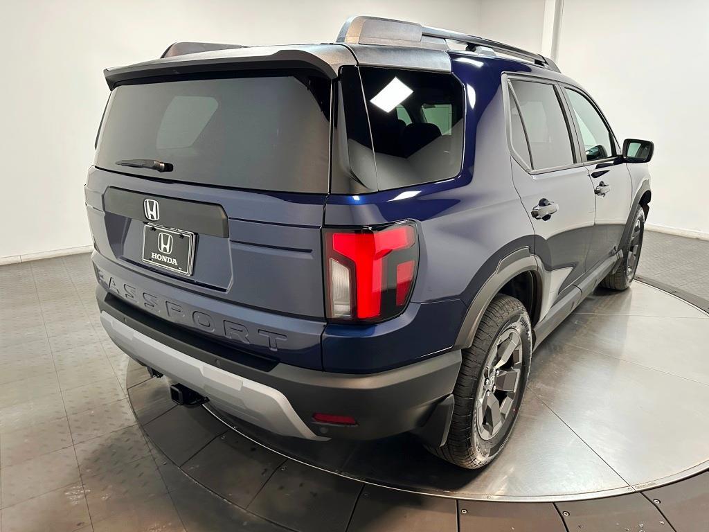 2026 Honda Passport RTL - Obsidian Blue exterior view 8