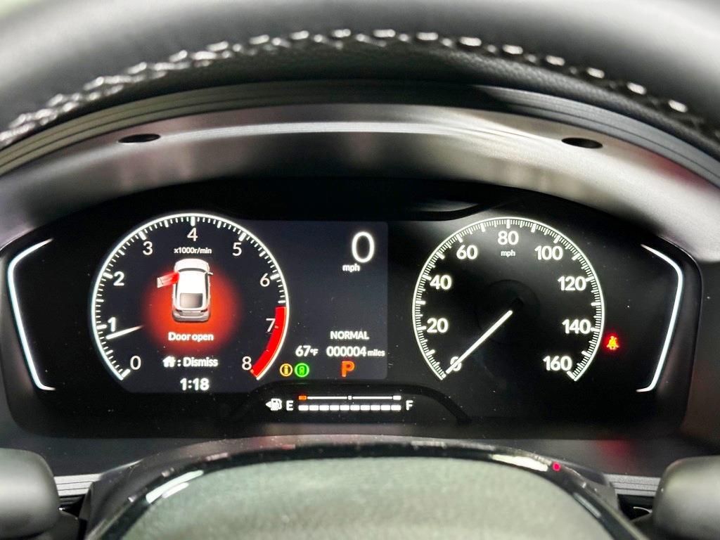 2026 Honda Civic Hatchback Sport - Meteorite Gray Metallic exterior view 17