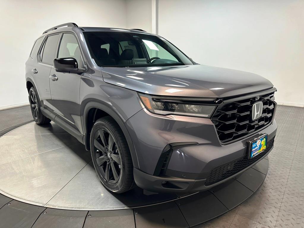 2025 Honda Pilot Black Edition - Modern Steel Metallic exterior view 2