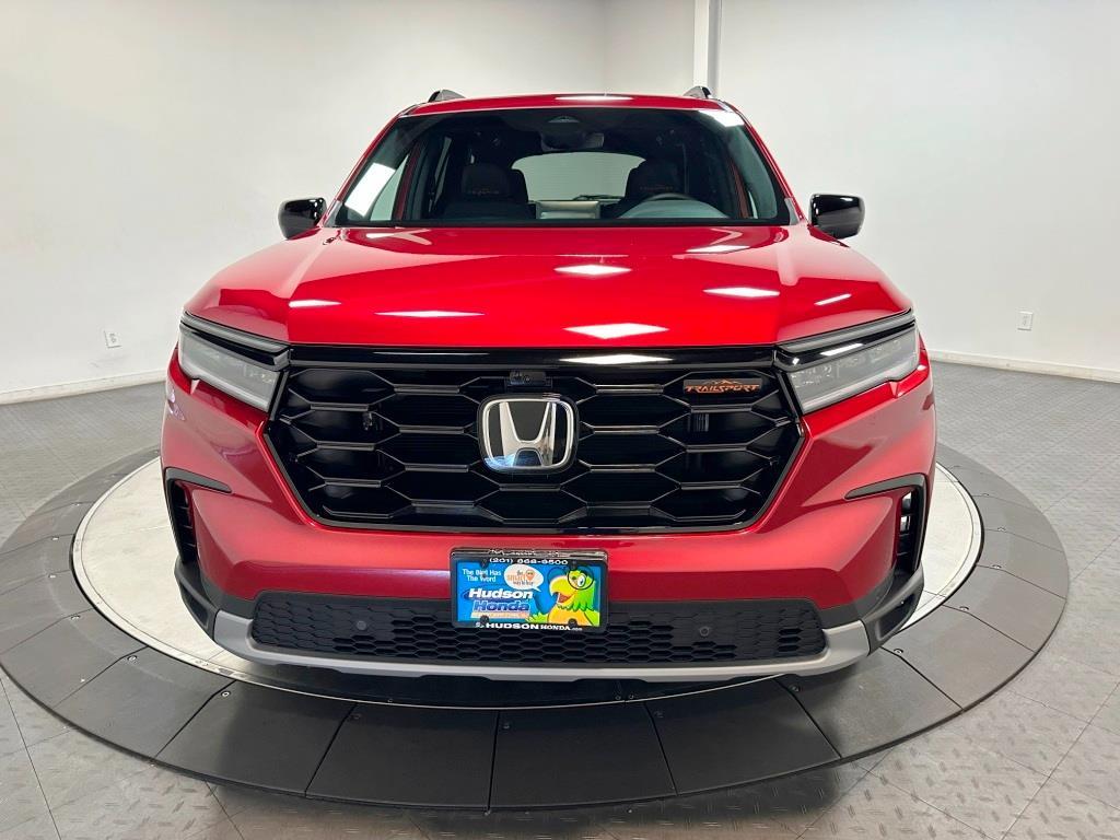 2025 Honda Pilot TrailSport - Radiant Red Metallic II exterior view 3