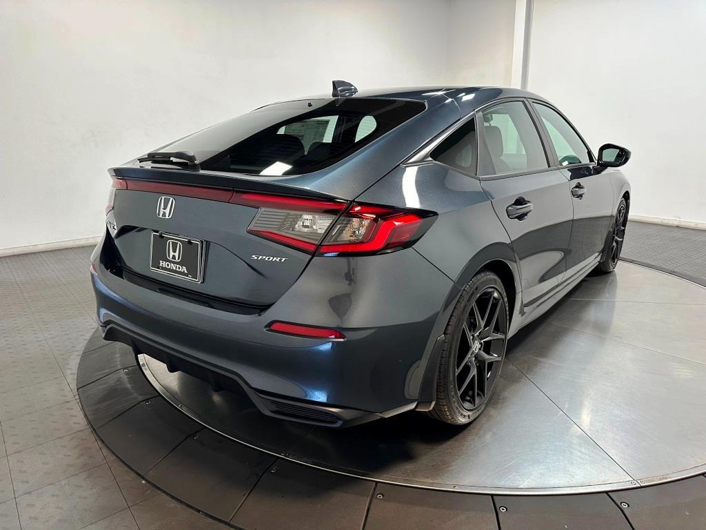 2026 Honda Civic Hatchback Sport - Urban Gray Pearl exterior view 8