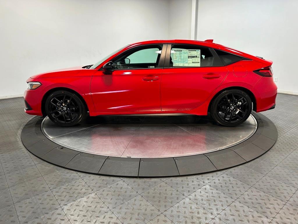 2026 Honda Civic Hatchback Sport - Rallye Red exterior view 5