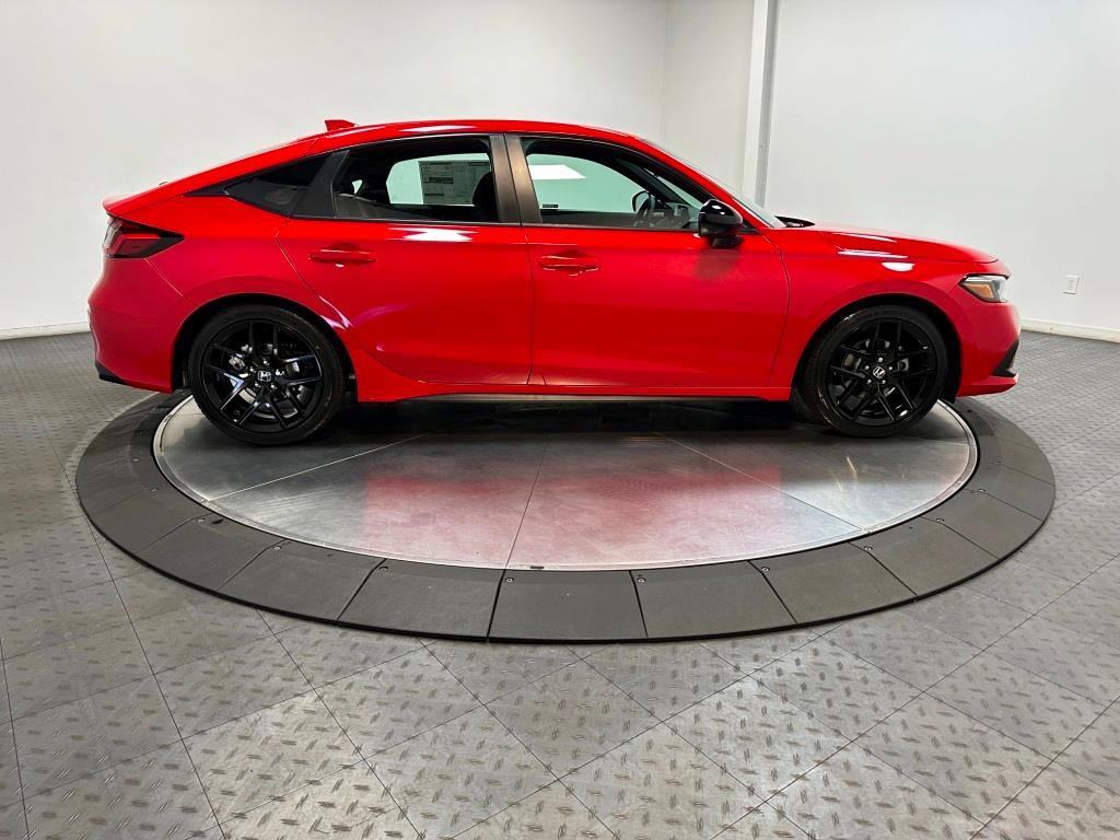 2026 Honda Civic Hatchback Sport - Rallye Red exterior view 9