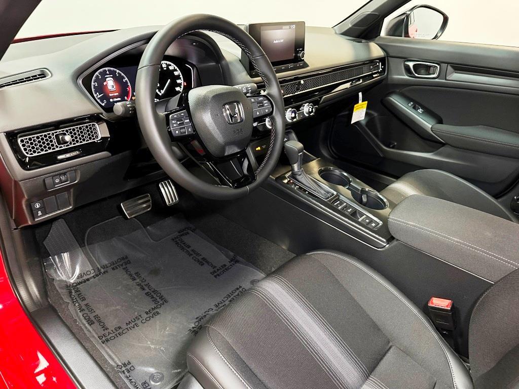 2026 Honda Civic Hatchback Sport - Rallye Red exterior view 14