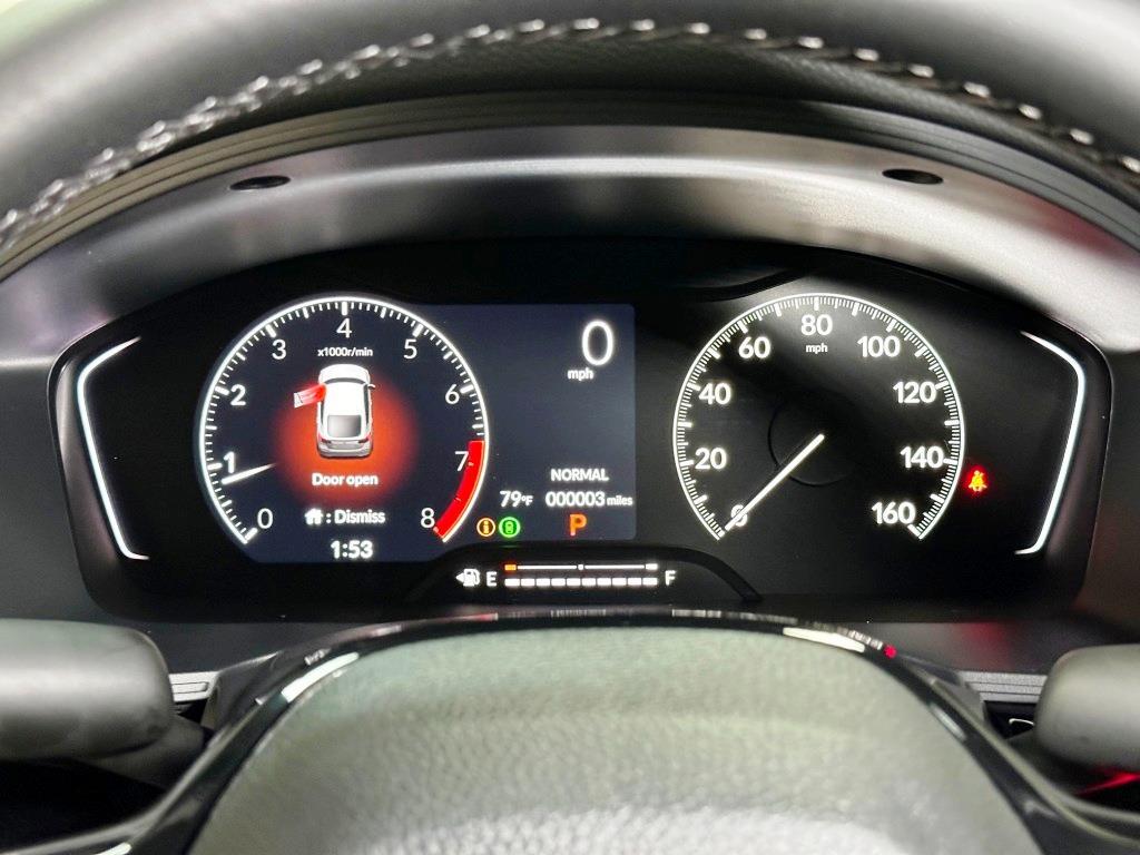 2026 Honda Civic Hatchback Sport - Rallye Red exterior view 17