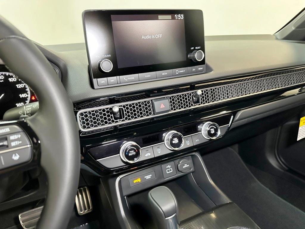 2026 Honda Civic Hatchback Sport - Rallye Red exterior view 18