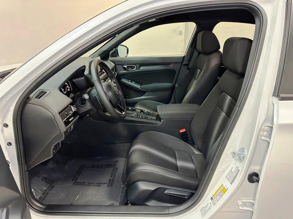 2026 Honda Civic Hatchback Sport - Platinum White Pearl exterior view 13