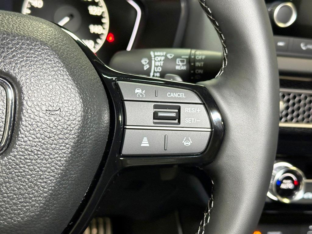 2026 Honda Civic Hatchback Sport - Platinum White Pearl exterior view 16