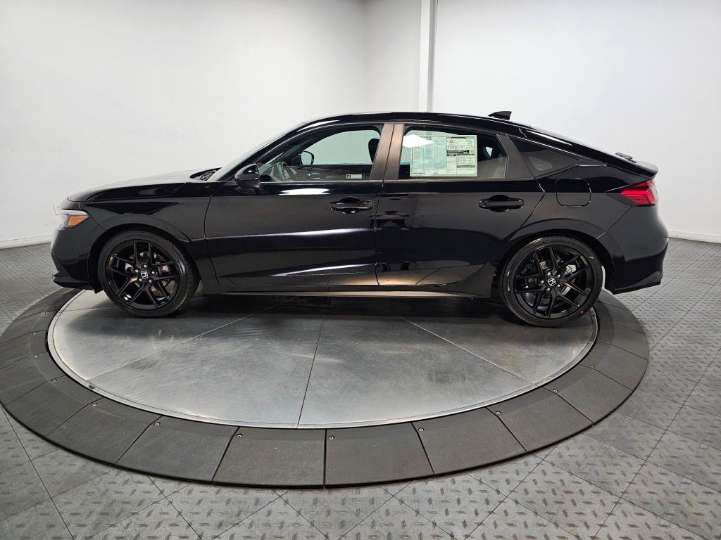 2026 Honda Civic Hatchback Sport - Crystal Black Pearl exterior view 5