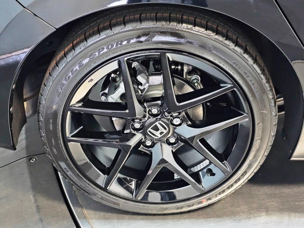 2026 Honda Civic Hatchback Sport - Crystal Black Pearl exterior view 10