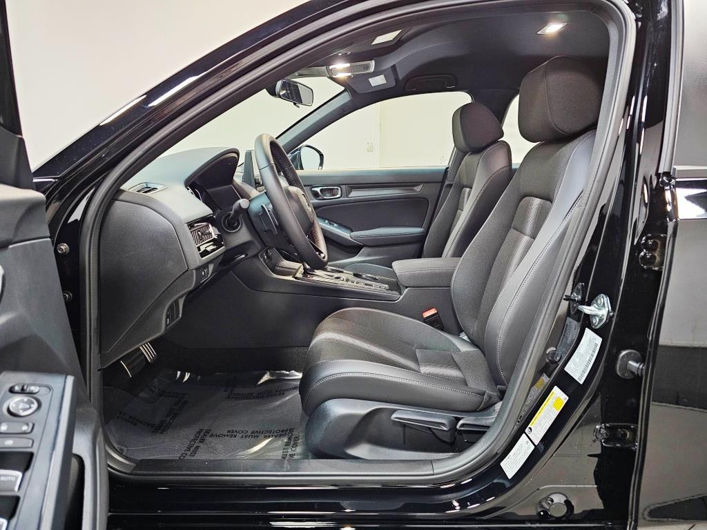 2026 Honda Civic Hatchback Sport - Crystal Black Pearl exterior view 13