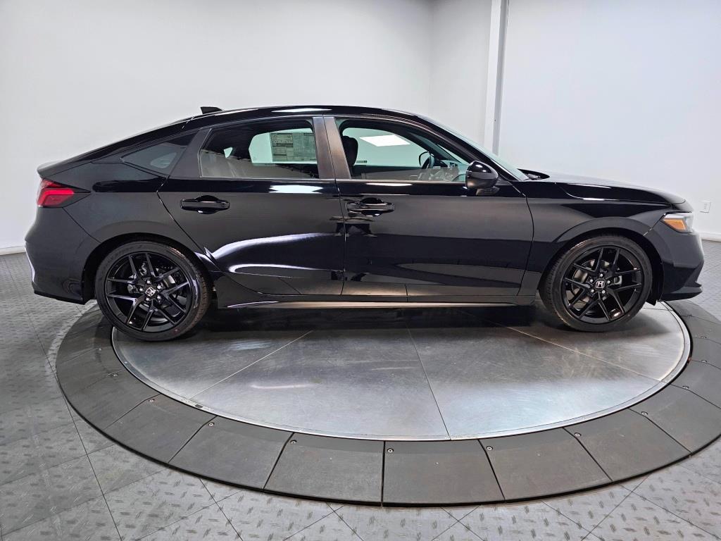2026 Honda Civic Hatchback Sport - Crystal Black Pearl exterior view 9