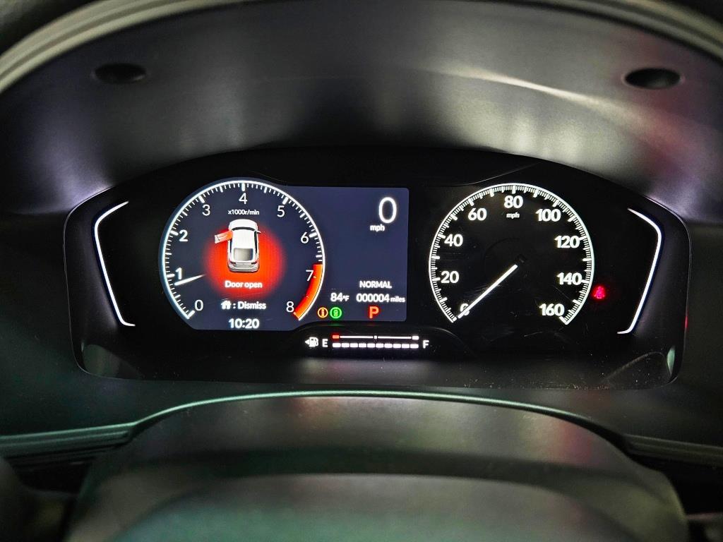 2026 Honda Civic Hatchback Sport - Crystal Black Pearl exterior view 18