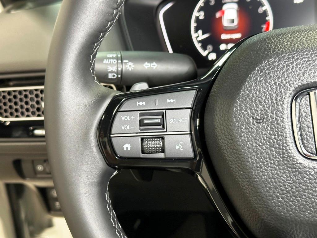 2026 Honda Civic Hatchback Sport - Platinum White Pearl exterior view 15