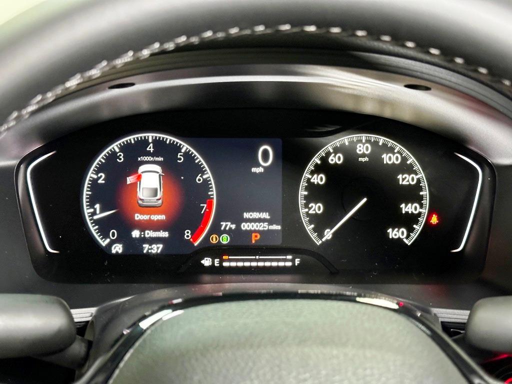 2026 Honda Civic Hatchback Sport - Platinum White Pearl exterior view 17