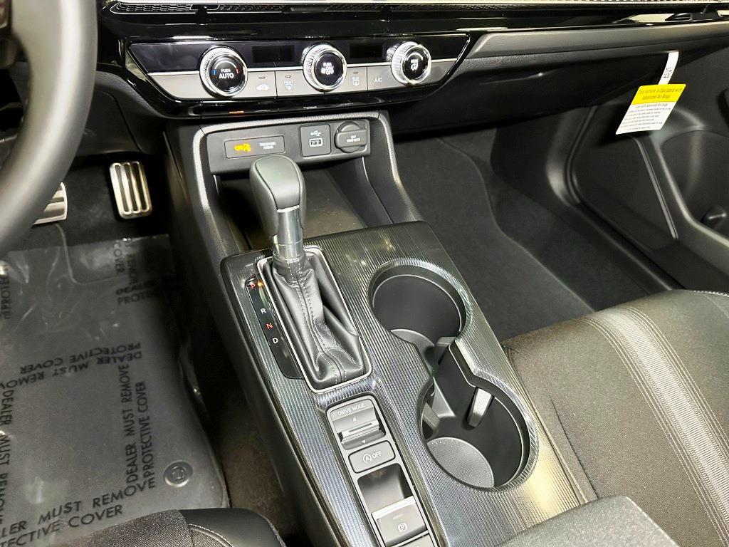 2026 Honda Civic Hatchback Sport - Platinum White Pearl exterior view 19