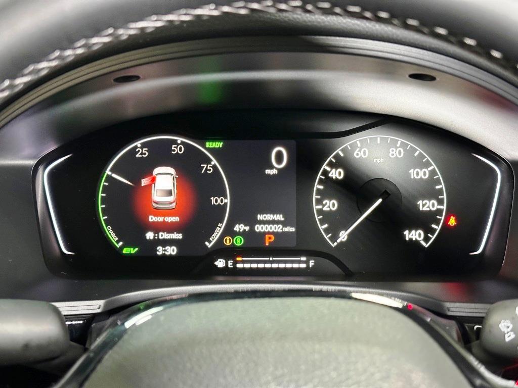 2026 Honda Civic Sedan Hybrid Sport - Meteorite Gray Metallic exterior view 17