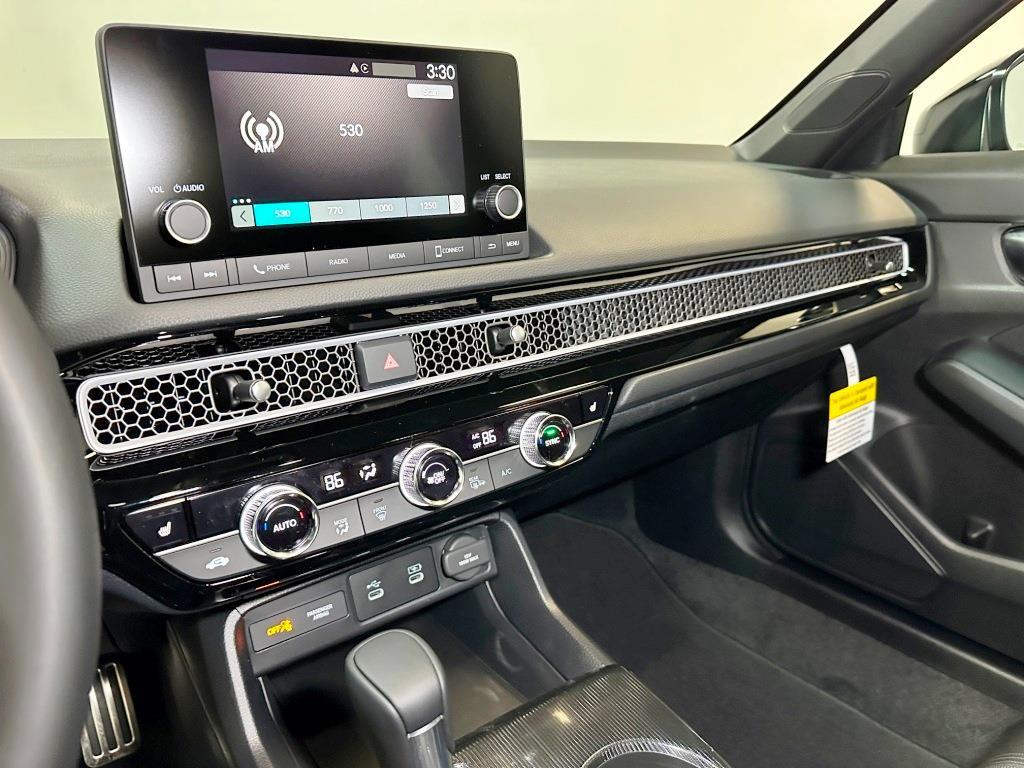 2026 Honda Civic Sedan Hybrid Sport - Meteorite Gray Metallic exterior view 18