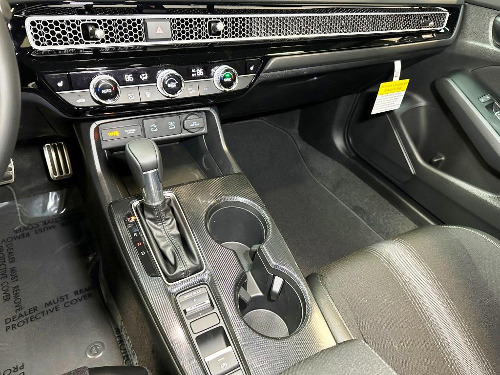 2026 Honda Civic Sedan Hybrid Sport - Meteorite Gray Metallic exterior view 19