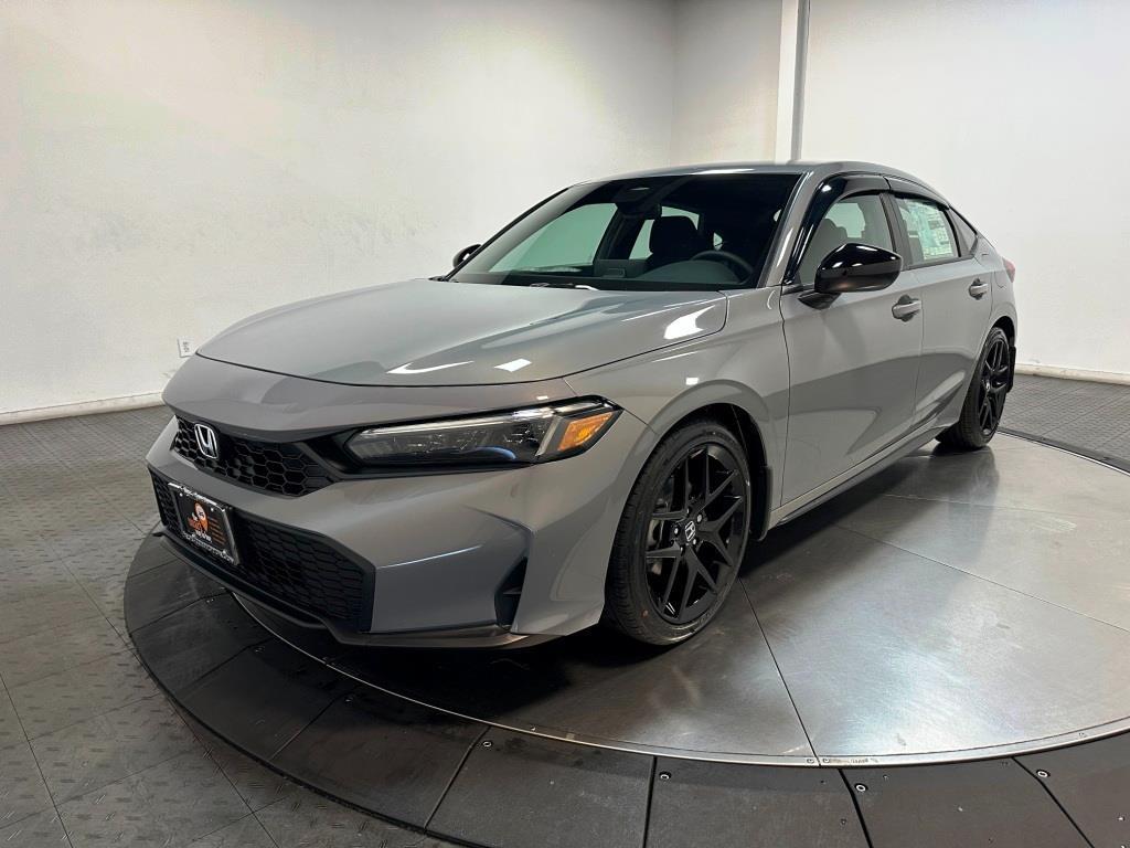 2026 Honda Civic Hatchback Sport - Urban Gray Pearl exterior view 4