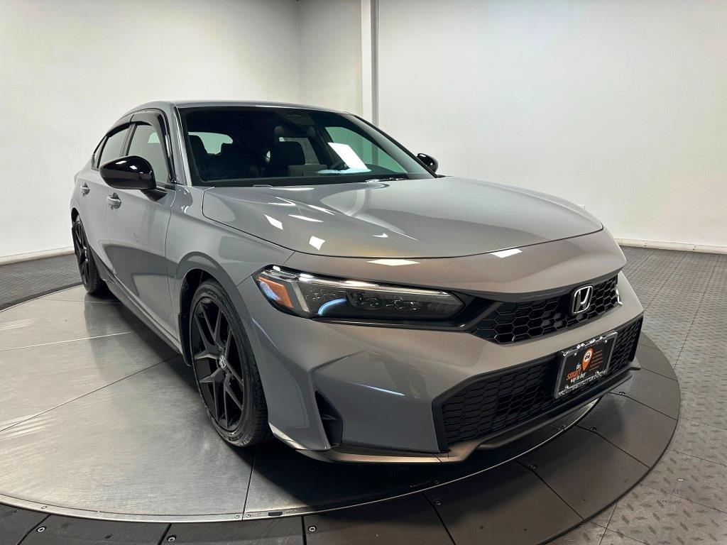 2026 Honda Civic Hatchback Sport - Urban Gray Pearl exterior view 2