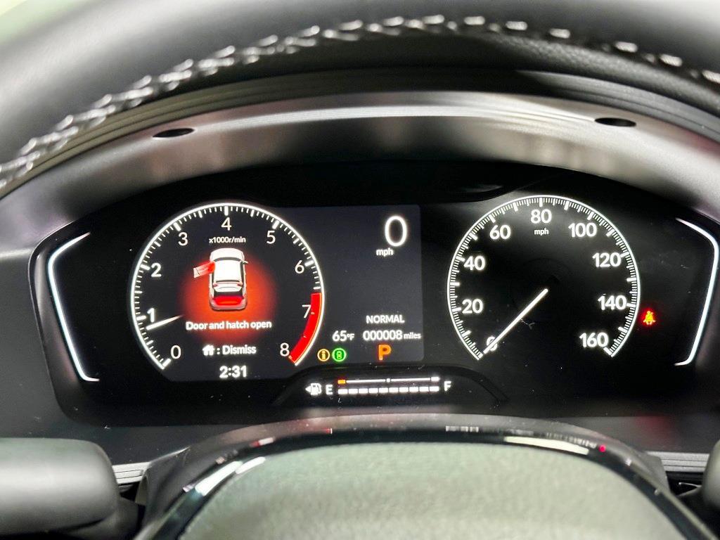 2026 Honda Civic Hatchback Sport - Solar Silver Metallic exterior view 17