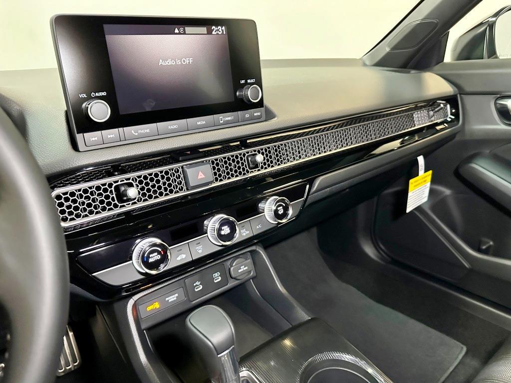 2026 Honda Civic Hatchback Sport - Solar Silver Metallic exterior view 18