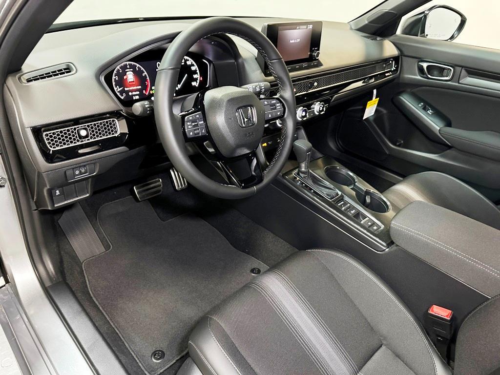 2026 Honda Civic Hatchback Sport - Solar Silver Metallic exterior view 14