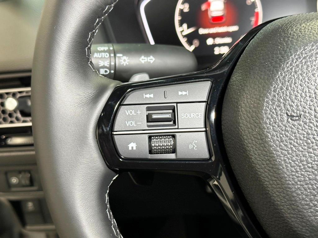 2026 Honda Civic Hatchback Sport - Solar Silver Metallic exterior view 15