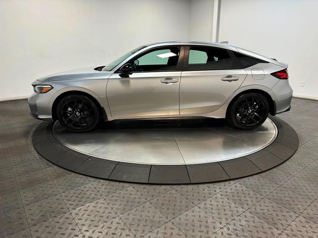 2026 Honda Civic Hatchback Sport - Solar Silver Metallic exterior view 5