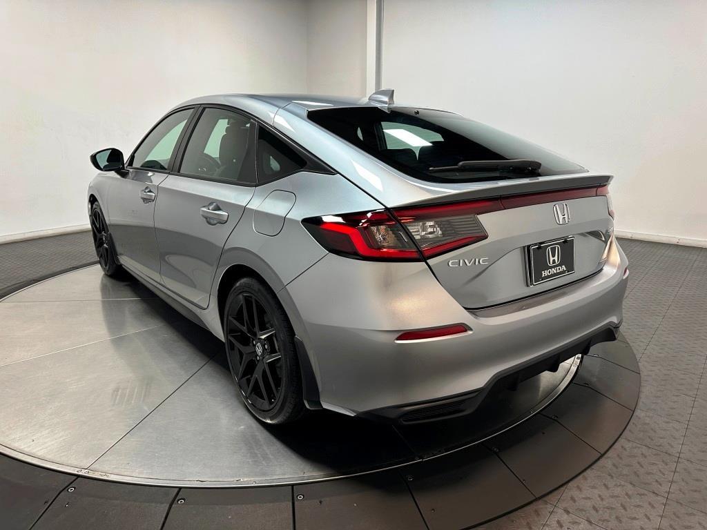 2026 Honda Civic Hatchback Sport - Solar Silver Metallic exterior view 6