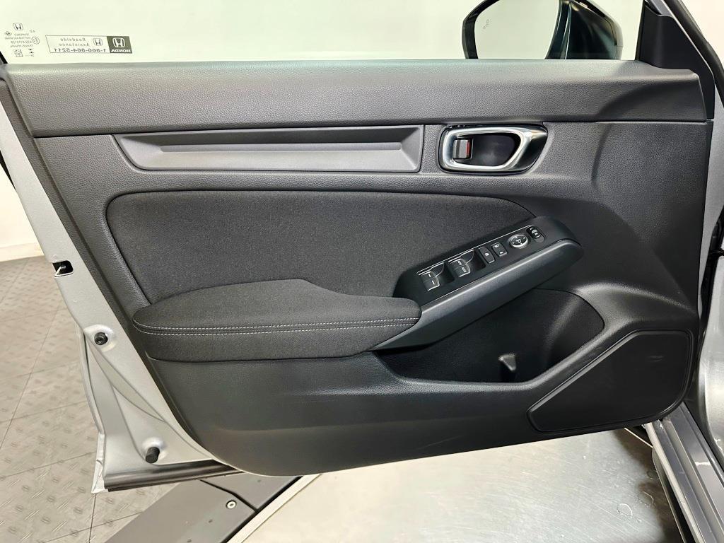 2026 Honda Civic Hatchback Sport - Solar Silver Metallic exterior view 11