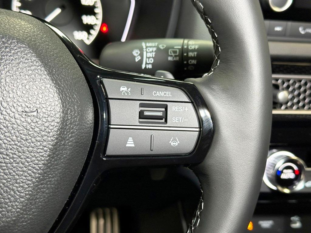 2026 Honda Civic Hatchback Sport - Solar Silver Metallic exterior view 16