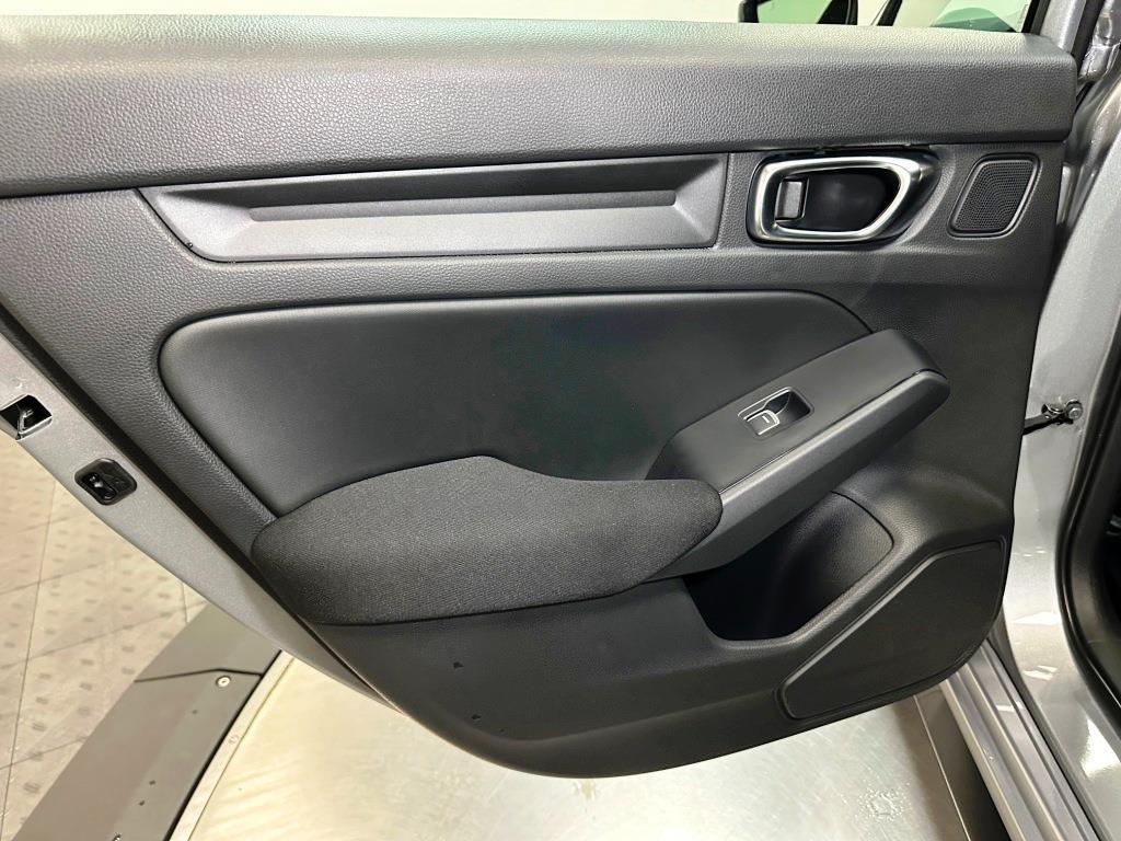 2026 Honda Civic Hatchback Sport - Solar Silver Metallic exterior view 20