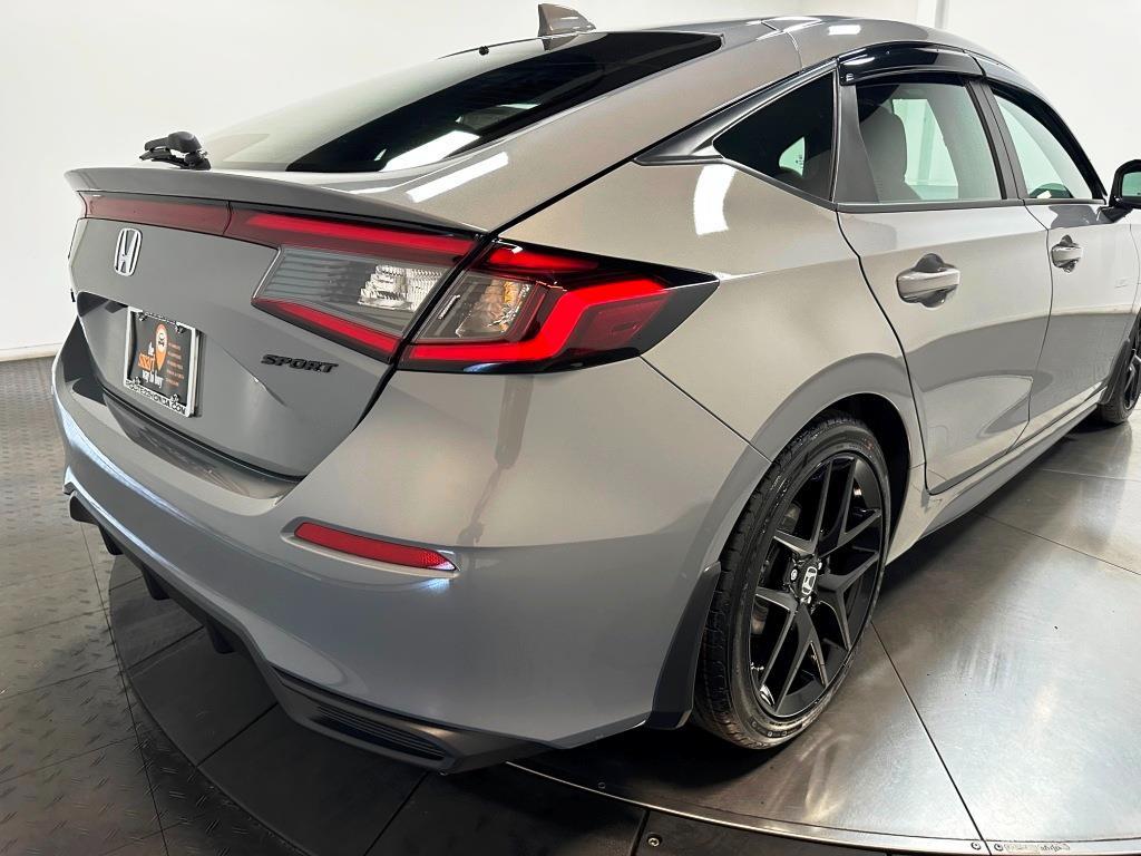2026 Honda Civic Hatchback Sport - Urban Gray Pearl exterior view 9