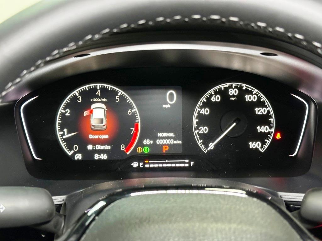 2026 Honda Civic Hatchback Sport - Platinum White Pearl exterior view 18