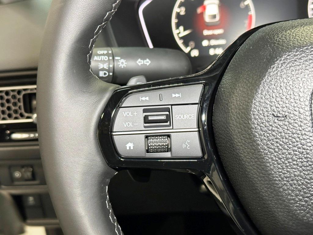 2026 Honda Civic Hatchback Sport - Platinum White Pearl exterior view 15