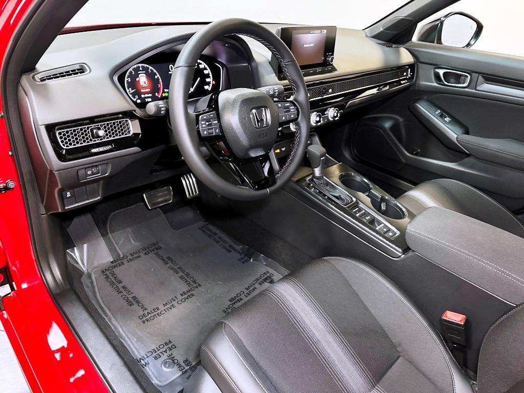 2026 Honda Civic Hatchback Sport - Rallye Red exterior view 14