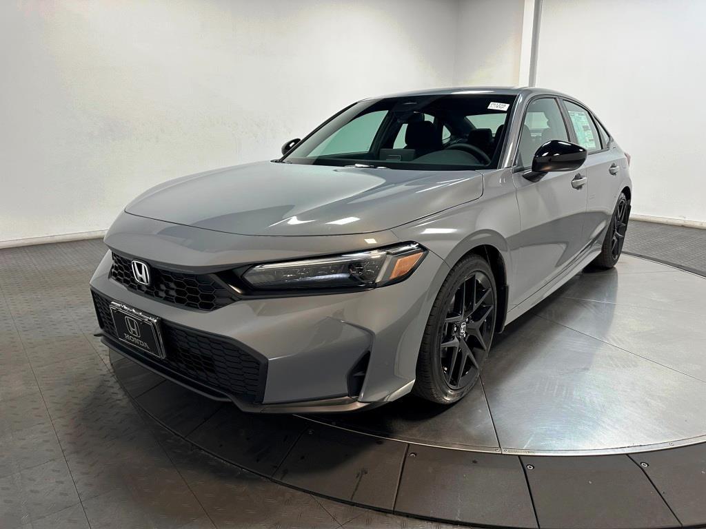 2026 Honda Civic Sedan Sport - Urban Gray Pearl exterior view 4