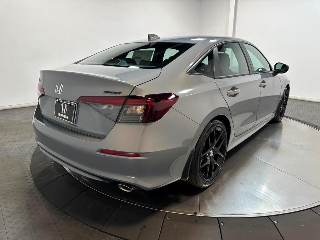 2026 Honda Civic Sedan Sport - Urban Gray Pearl exterior view 8