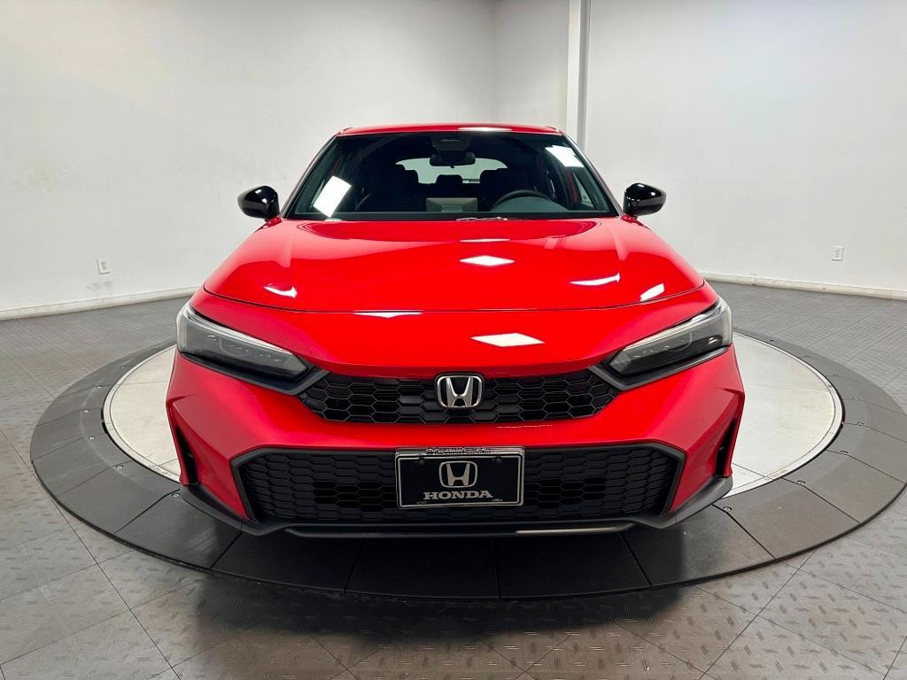 2026 Honda Civic Hatchback Sport - Rallye Red exterior view 3