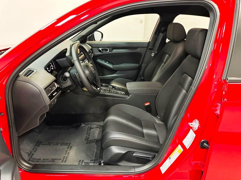 2026 Honda Civic Hatchback Sport - Rallye Red exterior view 13