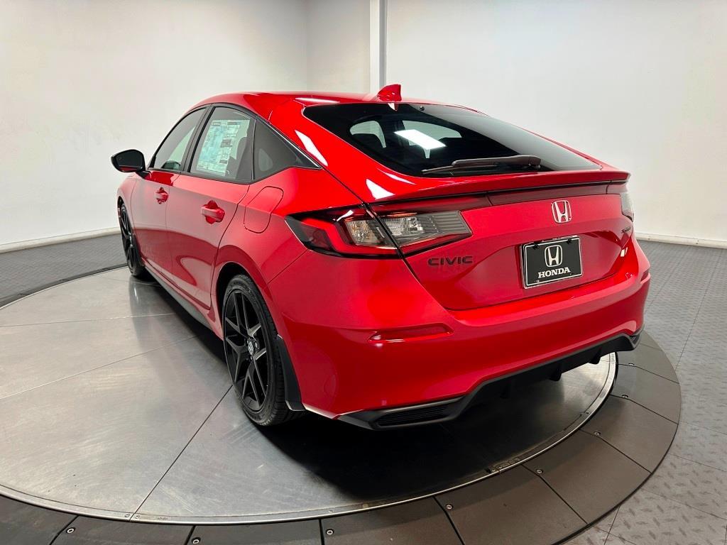 2026 Honda Civic Hatchback Sport - Rallye Red exterior view 6