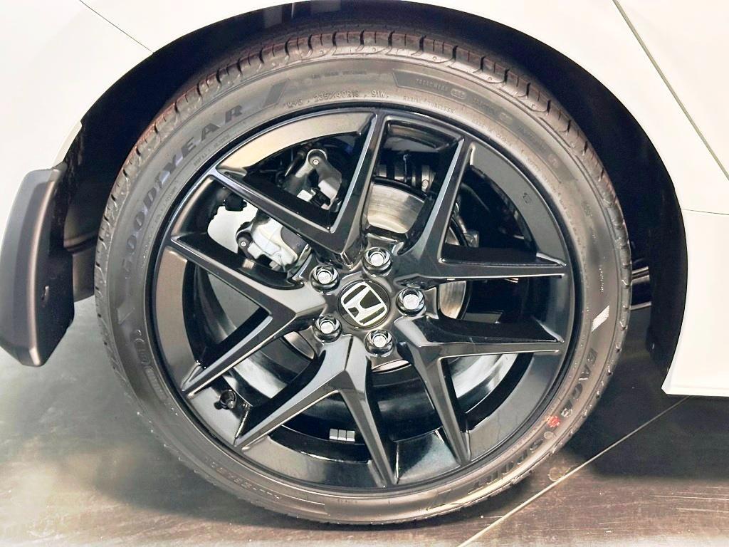 2026 Honda Civic Sedan Sport - Platinum White Pearl exterior view 10