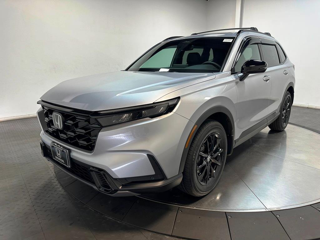 2026 Honda CR-V Hybrid Sport-L - Solar Silver Metallic exterior view 4