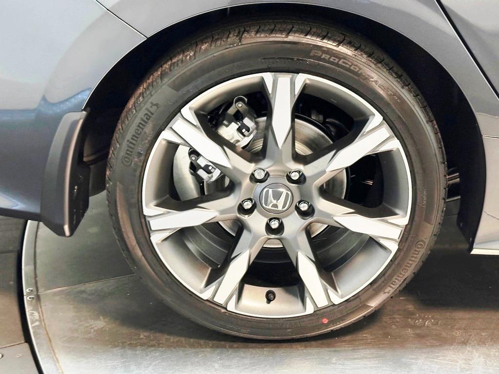 2026 Honda Civic Sedan Hybrid Sport - Meteorite Gray Metallic exterior view 10